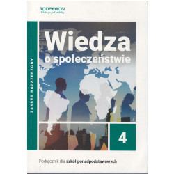 Wiedza o społeczeństwie 4 » Operon » Podręcznik » Zakres rozszerzony
