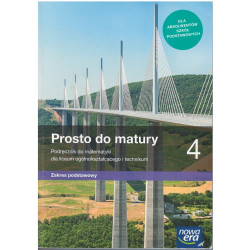 Matematyka » Nowa Era » Prosto do matury 4 » Podręcznik » Zakres podstawowy