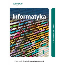 Informatyka 1 » Operon » Podręcznik » Zakres podstawowy