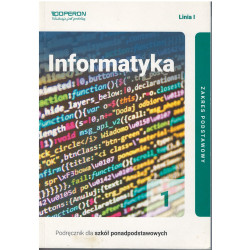 Informatyka 1 » Operon » Podręcznik » Zakres podstawowy