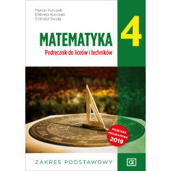 Matematyka 4 » OE Pazdro » Podręcznik » Zakres podstawowy