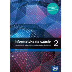 Informatyka na czasie 2 » Nowa Era » Podręcznik » Zakres rozszerzony