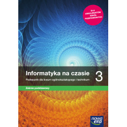 Informatyka na czasie 3 » Nowa Era » Podręcznik » Zakres podstawowy