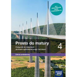 Matematyka » Nowa Era » Prosto do matury 4 » Podręcznik » Zakres podstawowy