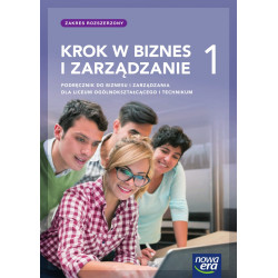 Krok w biznes i zarządzanie 1 » Nowa Era » Podręcznik » Zakres rozszerzony