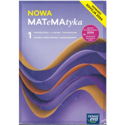 NOWA MATeMAtyka 1 » Nowa Era » Podręcznik » Zakres podstawowy i rozszerzony
